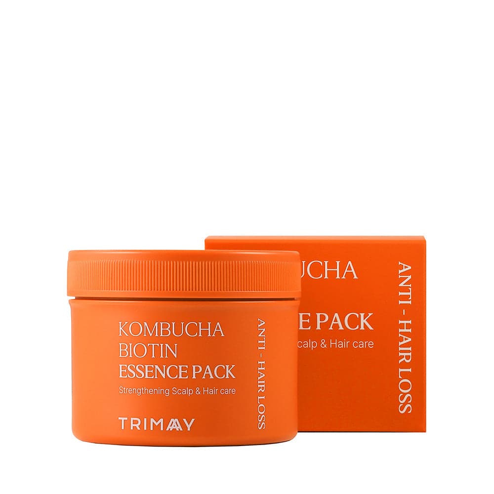 Възстановяваща маска за коса и скалп с комбуча Trimay Kombucha Biotin Essence Pack 180ml — снимка 1