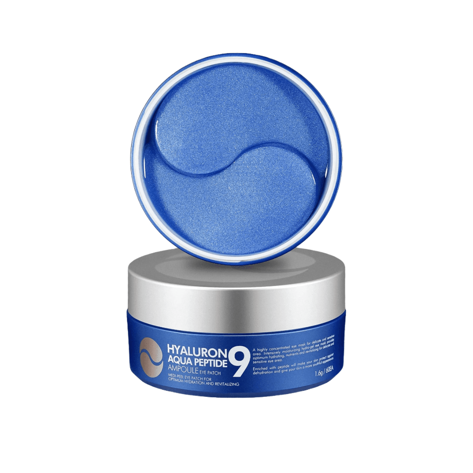 Пачове за очи с пептиди, хиалуронова киселина Medi Peel Hyaluron Aqua Peptide 9 Ampoule EYE Patch 60бр