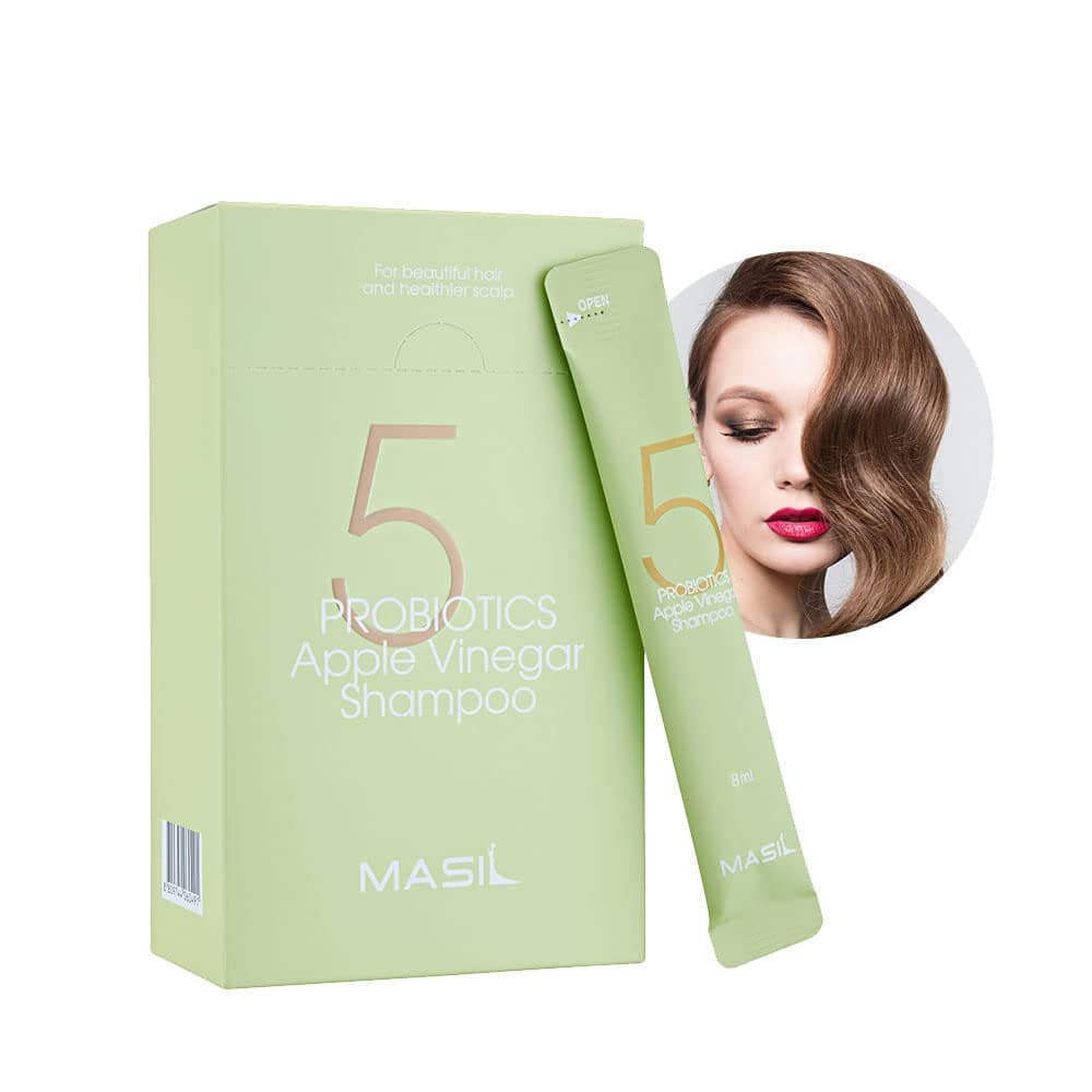 Избистрящ шампоан с ябълков оцет Masil 5 Probiotics Apple Vinegar Shampoo Stick Pouch 8ml