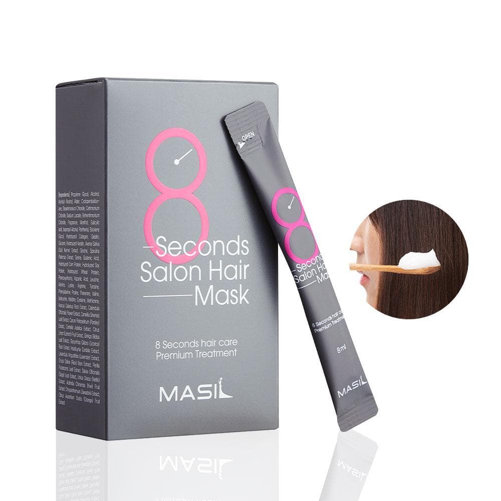 Омекотяващ стик маска за коса MASIL 8 Seconds Salon Hair Mask Stick Pouch 8ml