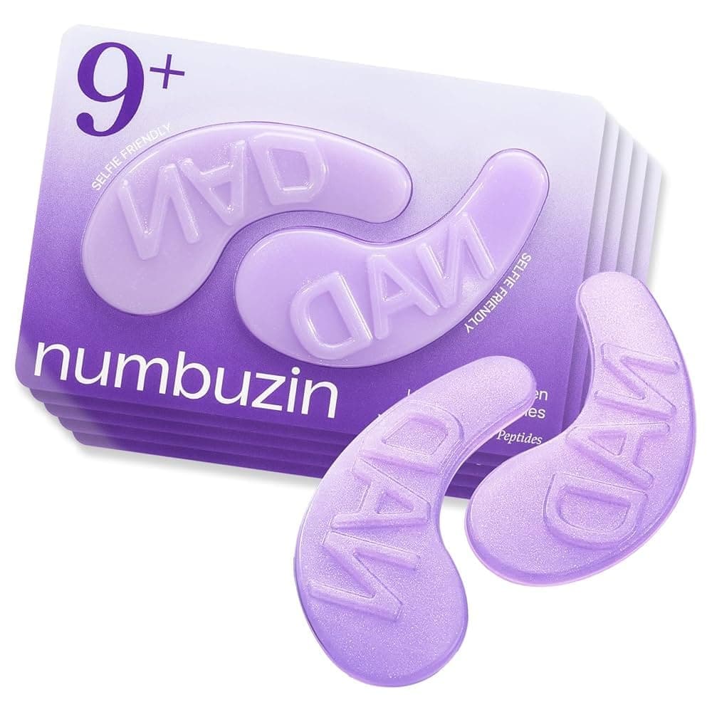 Стягащи околоочни пластири с колаген Numbuzin No.9 NAD Collagen Under Eye Patches 5бр