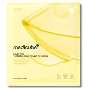 Озаряваща гел маска с коджикова киселина Medicube Kojic Acid Turmeric Brightening GEL Mask