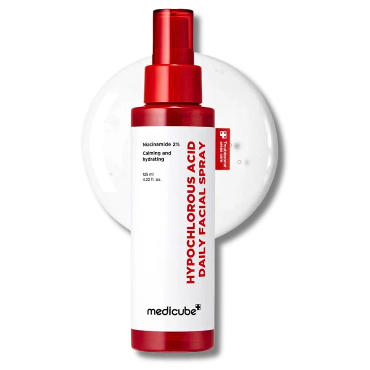 Успокояващ хидратиращ мист за лице Medicube Hypochlorous Acid Daily Facial Spray 125ml