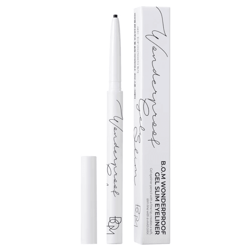 Гел молив за очи Beauty of Majesty B.O.M Wonderproof GEL Slim Eyeliner