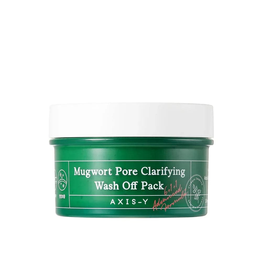 Маска за почистване на порите с пелин AXIS-Y Mugwort Pore Clarifying Wash Off Pack 100ml