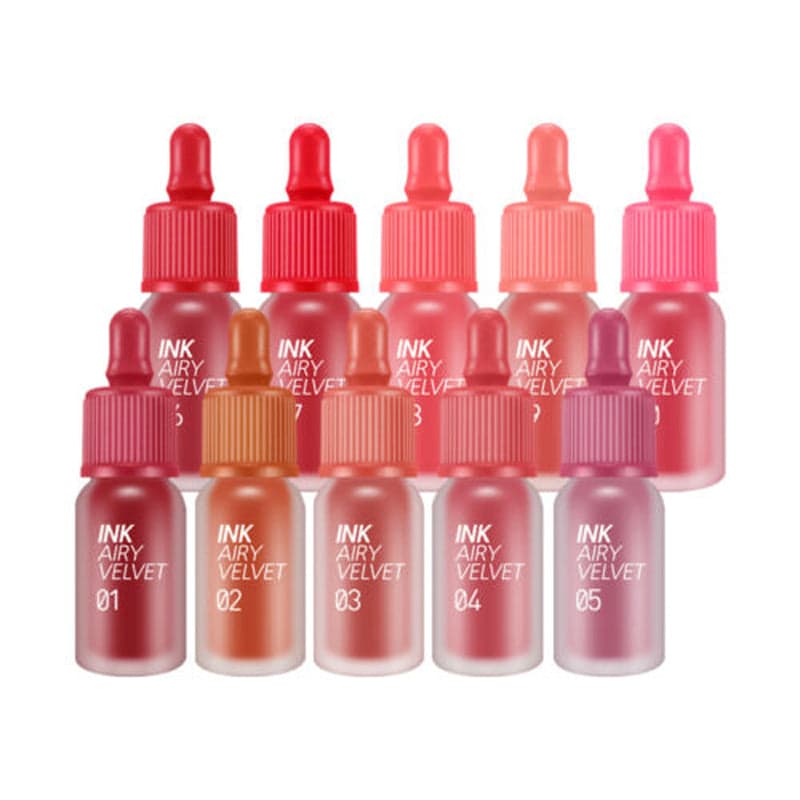 Матово червило с кадифена текстура Peripera Ink Airy Velvet 4g