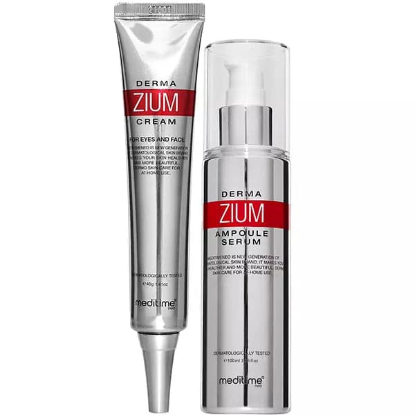 Комплект серум и крем Meditime Derma Zium serum and cream