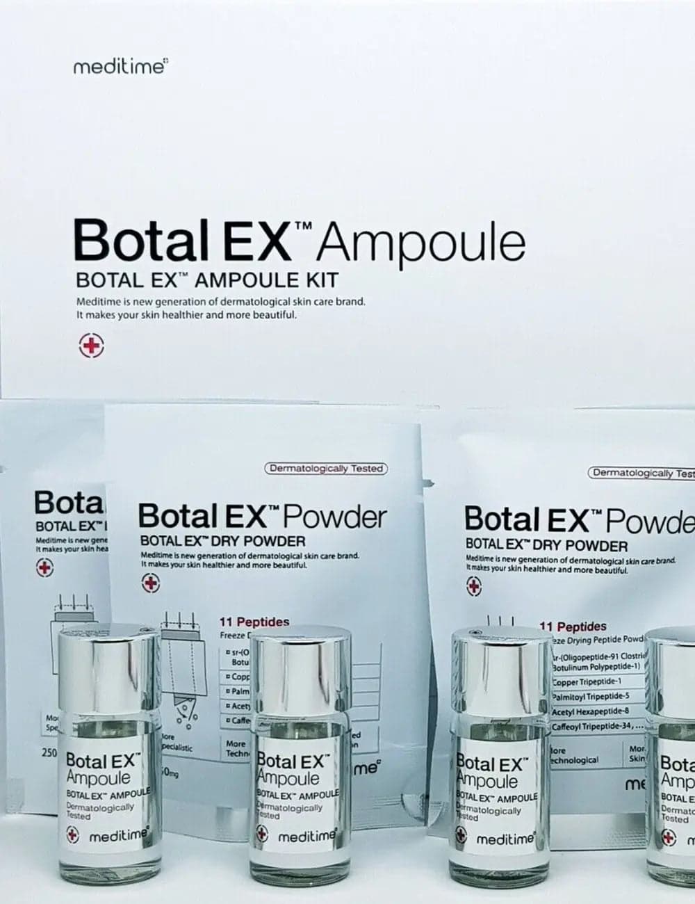 Стягаща пептидна ампула Meditime Botal EX™ Ampoule Kit