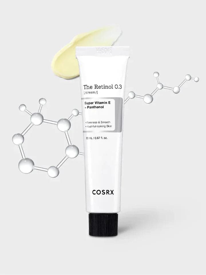 Крем за лице с ретинол COSRX The Retinol 0.3 Cream Super Vitamin E + Panthenol 20ml