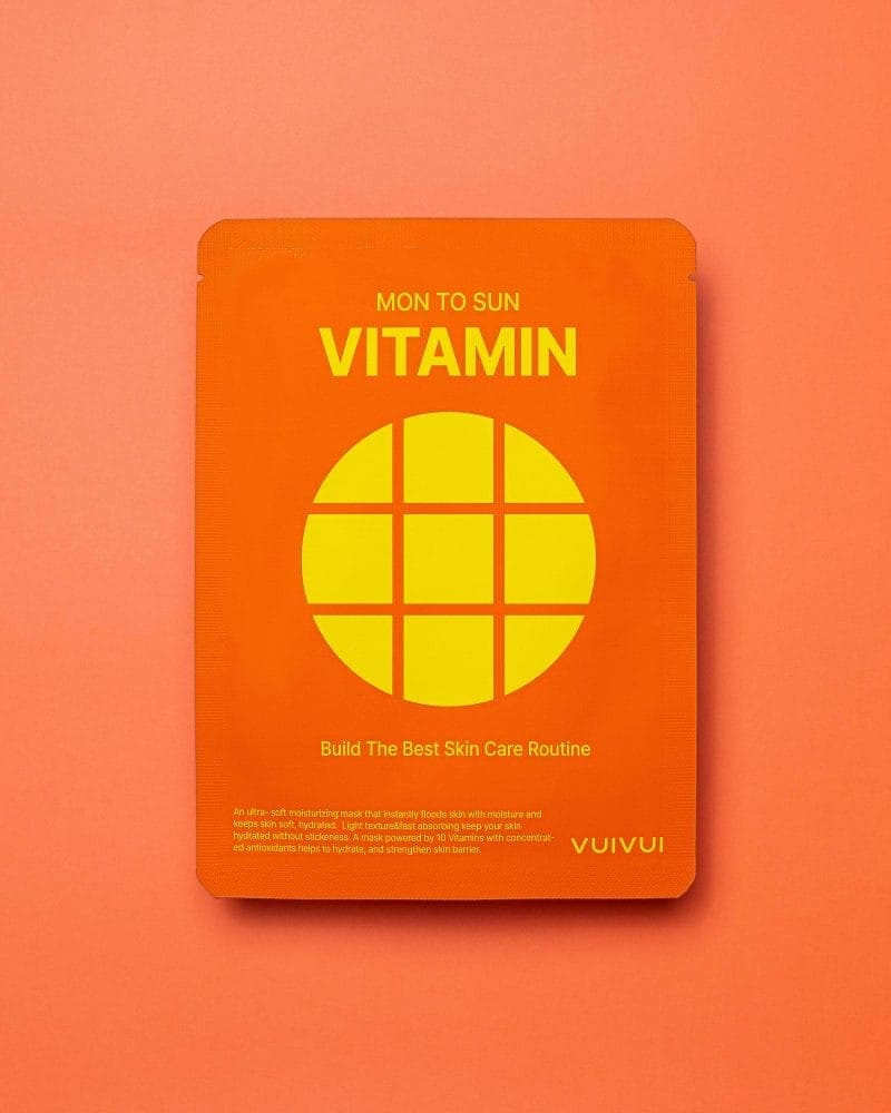Лист маска с витамини Byeolee MON TO SUN Vitamin Mask 28g