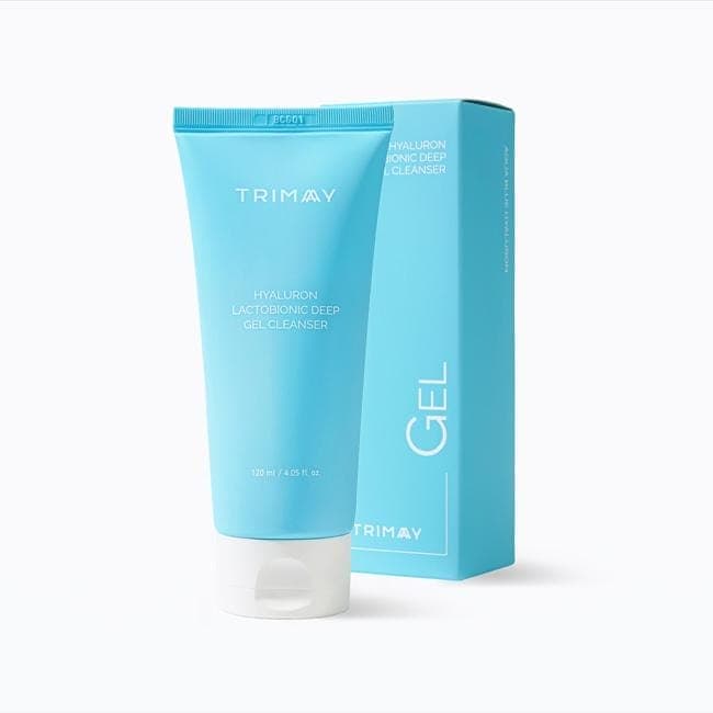 Дълбоко почистващ гел за лице Trimay Hyaluron Lactobionic Deep Gel Cleanser 120ml — снимка 1
