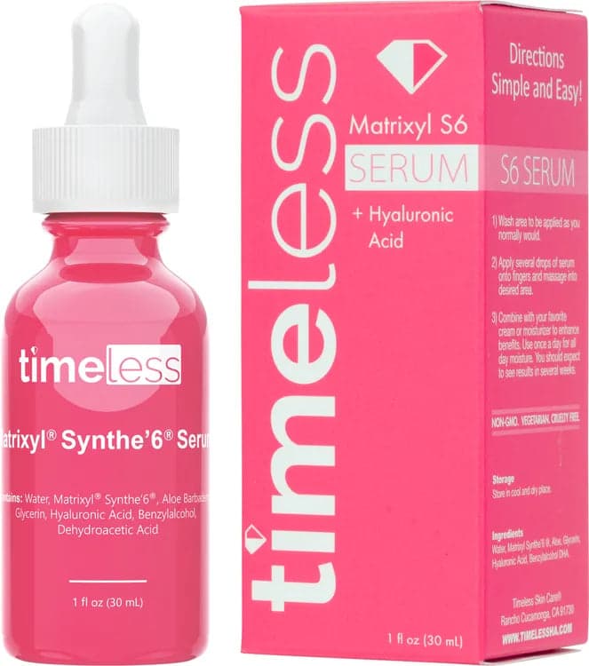 Антиейж серум с Матриксил Timeless Matrixyl® Synthe'6® Serum + Hyaluronic Acid 30ml