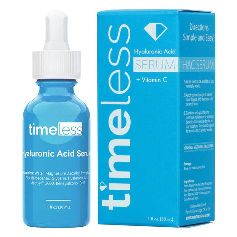 Серум с хиалуронова киселина и витамин С Timeless Hyaluronic Acid Serum + Vitamin C 30ml
