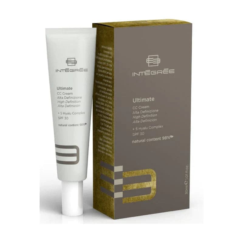 Крем INTEGREE Ultimate CC Cream Alta Definizione High Definition + 5 Hyalu Complex SPF 30 30ml