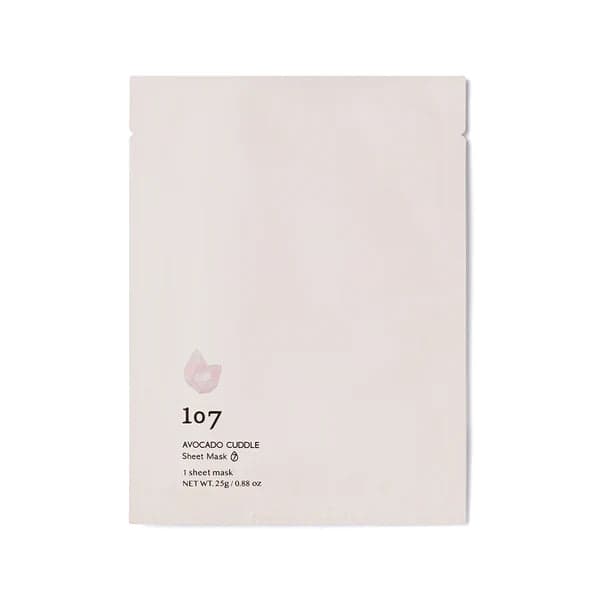 Лист маска с авокадо 107 AVOCADO CUDDLE Sheet Mask 30g