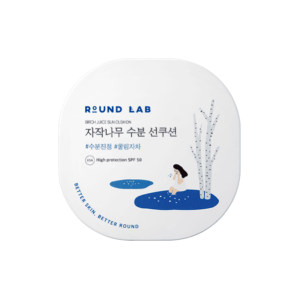 Слънцезащита за лице Round Lab Moisturizing Sun Cushion 15g