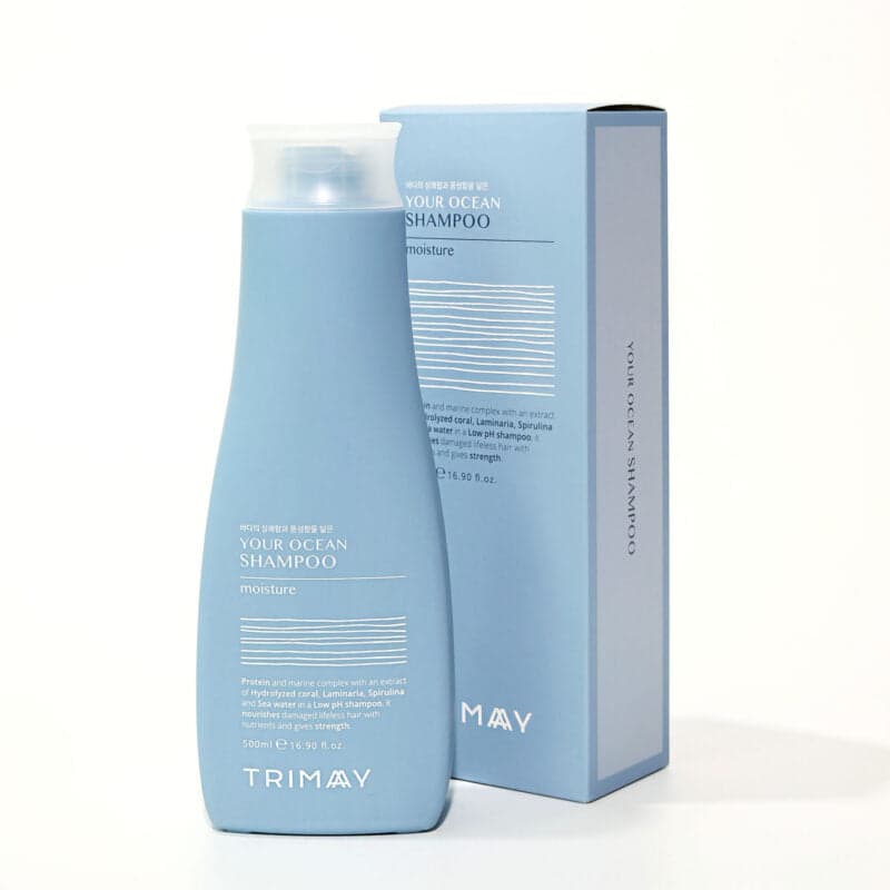 Балансиран шампоан с морска вода и водорасли Trimay Your Ocean Shampoo moisture 500ml — снимка 1