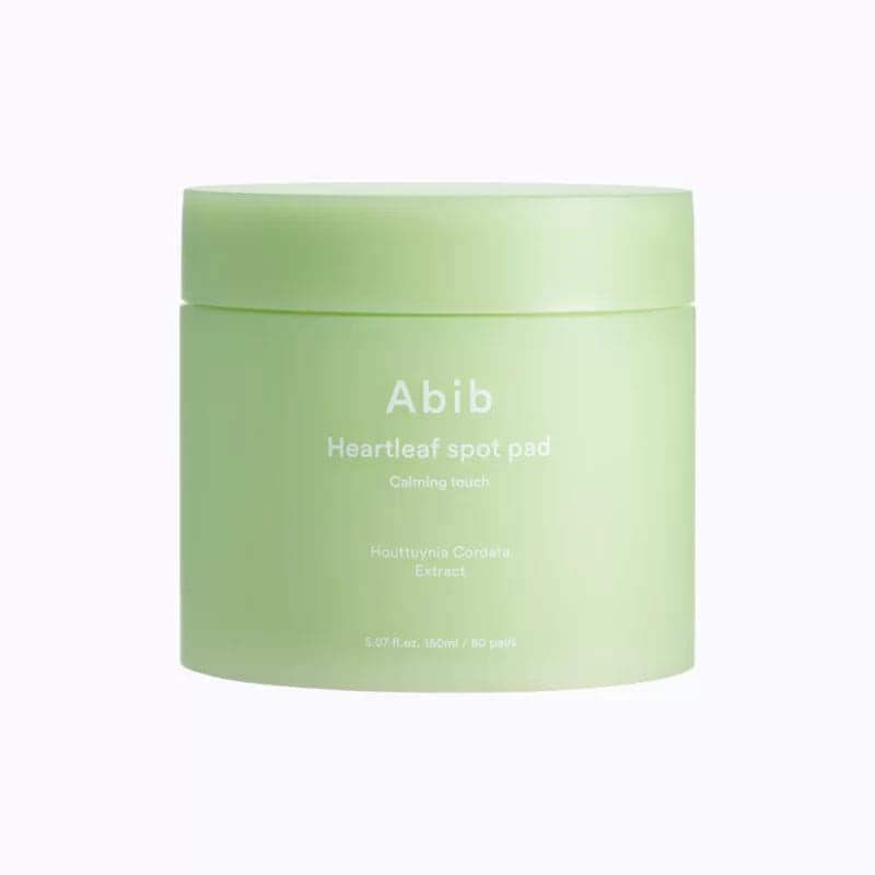 Успокояващи тонер тампони с екстракт сърцелист Abib Heartleaf spot pad Calming touch 80бр