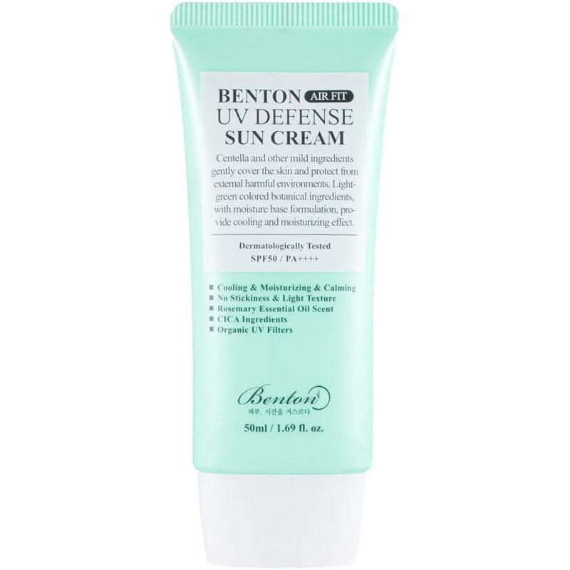 Слънцезащитен крем за лице Benton Air Fit UV Defense Sun Cream SPF50+ 50ml