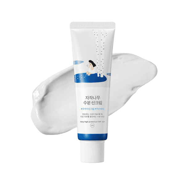 Слънцезащитен крем за лице Rоund Round Lab Birch Juice Moisturizing Sunscreen Sun Cream 50ml
