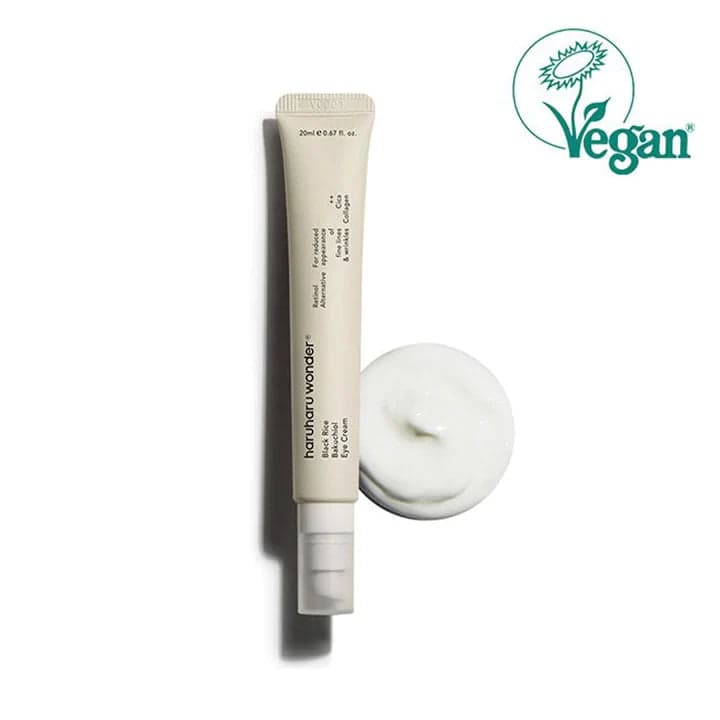 Околоочен крем с черен ориз и бакучиол Black Rice Bakuchiol Eye Cream Haruharu Wonder 20ml