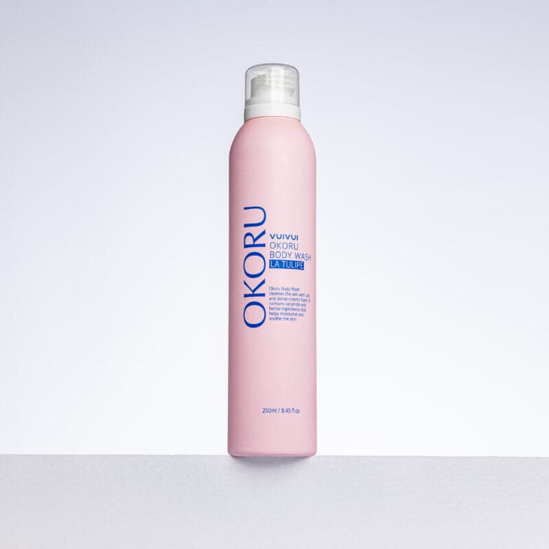 Спрей душ пяна с аромат лале Okoru Body Wash LA Tulipe 250ml