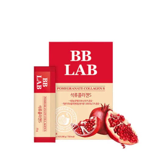 Нискомолекулен морски колаген желирани стикове с нар BB LAB Pomegranate Collagen S 14x20g