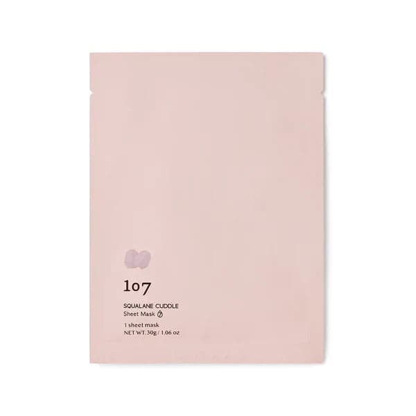 Лист маска със сквалан 107 SQUALANE CUDDLE Sheet Mask 30g