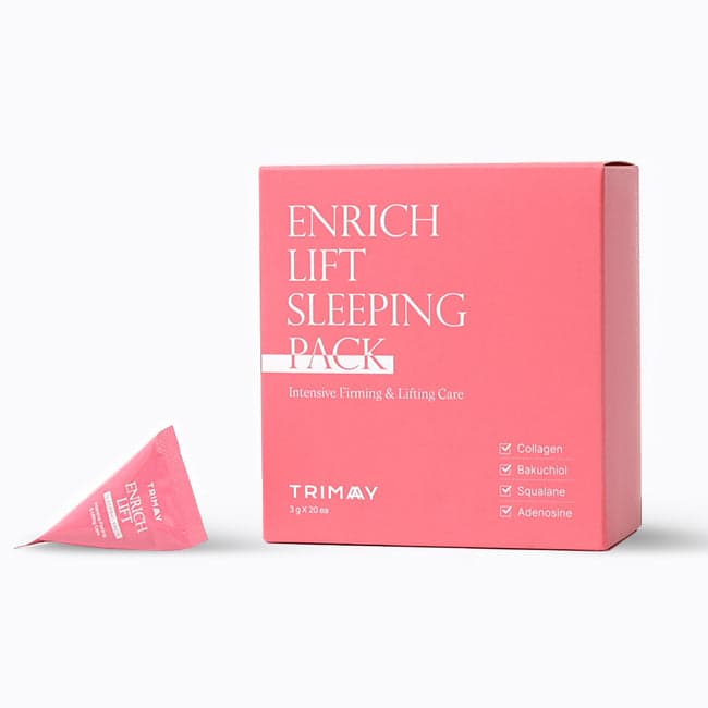 Нощна маска за лице с колаген и бакучиол Trimay Enrich Lift Sleeping 20 Pack- 20x3g