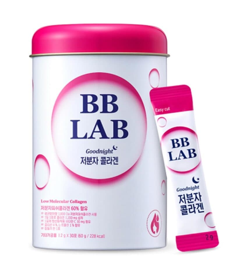 Нискомолекулен морски колаген на прах BB LAB Good Night Collagen 30x2g