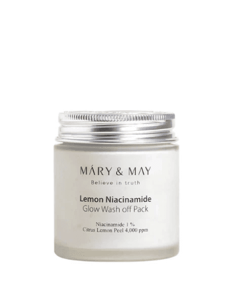Почистваща маска за лице с лимон и ниацинамид Mary & May Cleansing face mask with lemon and niacinamide 125g