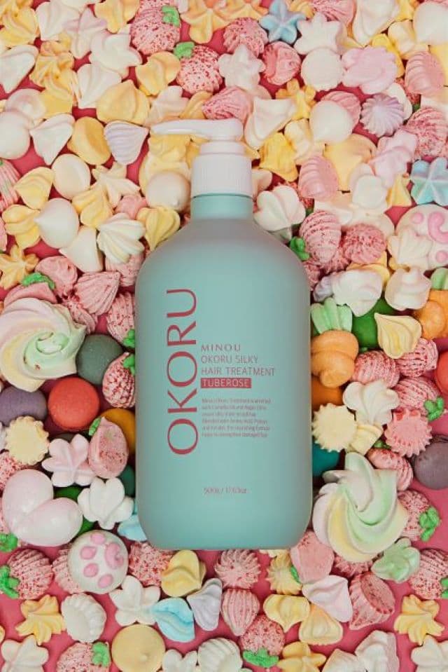 Балсам-терапия за коса и скалп Тубероза Okoru Minou Okoru Silky Hair Treatment Tuberose 500ml