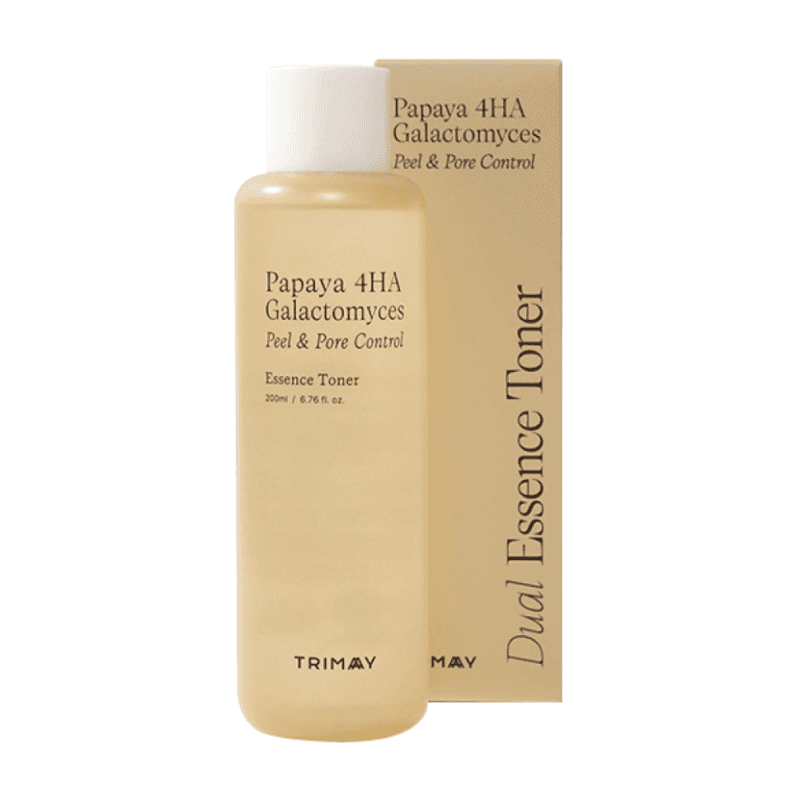 Ексфолиращ тонер за лице Trimay Papaya 4HA Galactomyces Peel & Pore Control Essence Toner 200ml