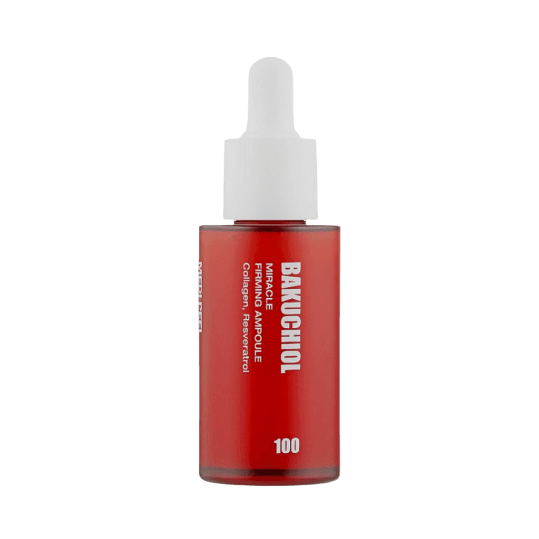 Ампула против стареене с бакучиол Medi Peel Bakuchiol Miracle Firming Ampoule Collagen, Resveratrol 30ml — снимка 1