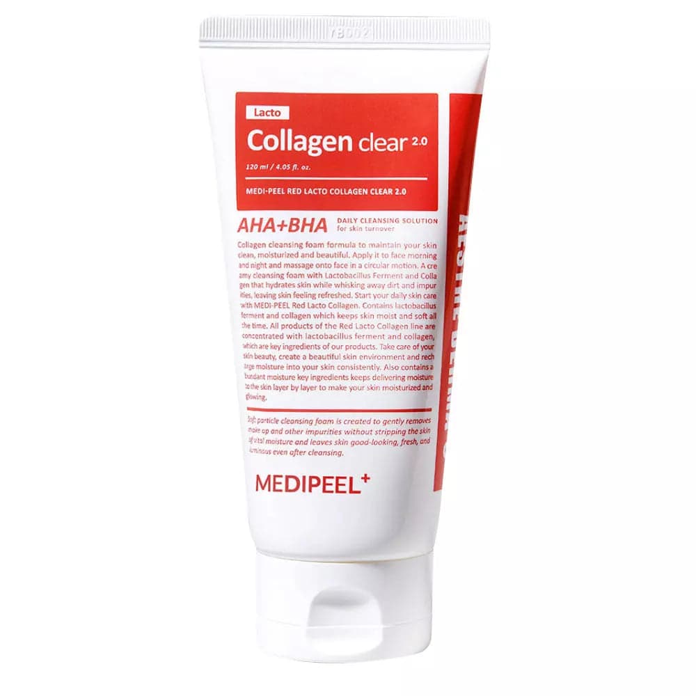 Почистваща пяна с колаген и пептиди Medi-peel RED Lacto Collagen Clear 2.0 300ml