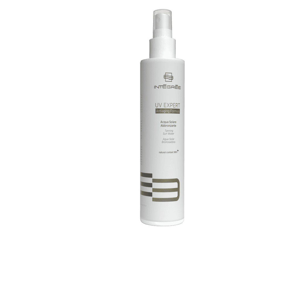 Освежаващ мист за интензивен тен INTEGREE UV EXPERT Antiaging Formula Acqua Solare Abbronzante 250ml