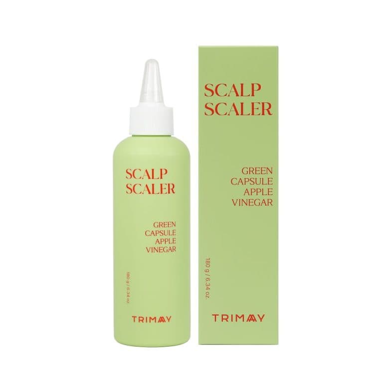 Ексфолиант за скалп с чаено дърво и ябълков оцет Trimay Scalp Scaler Green Capsule Apple Vinegar 180g