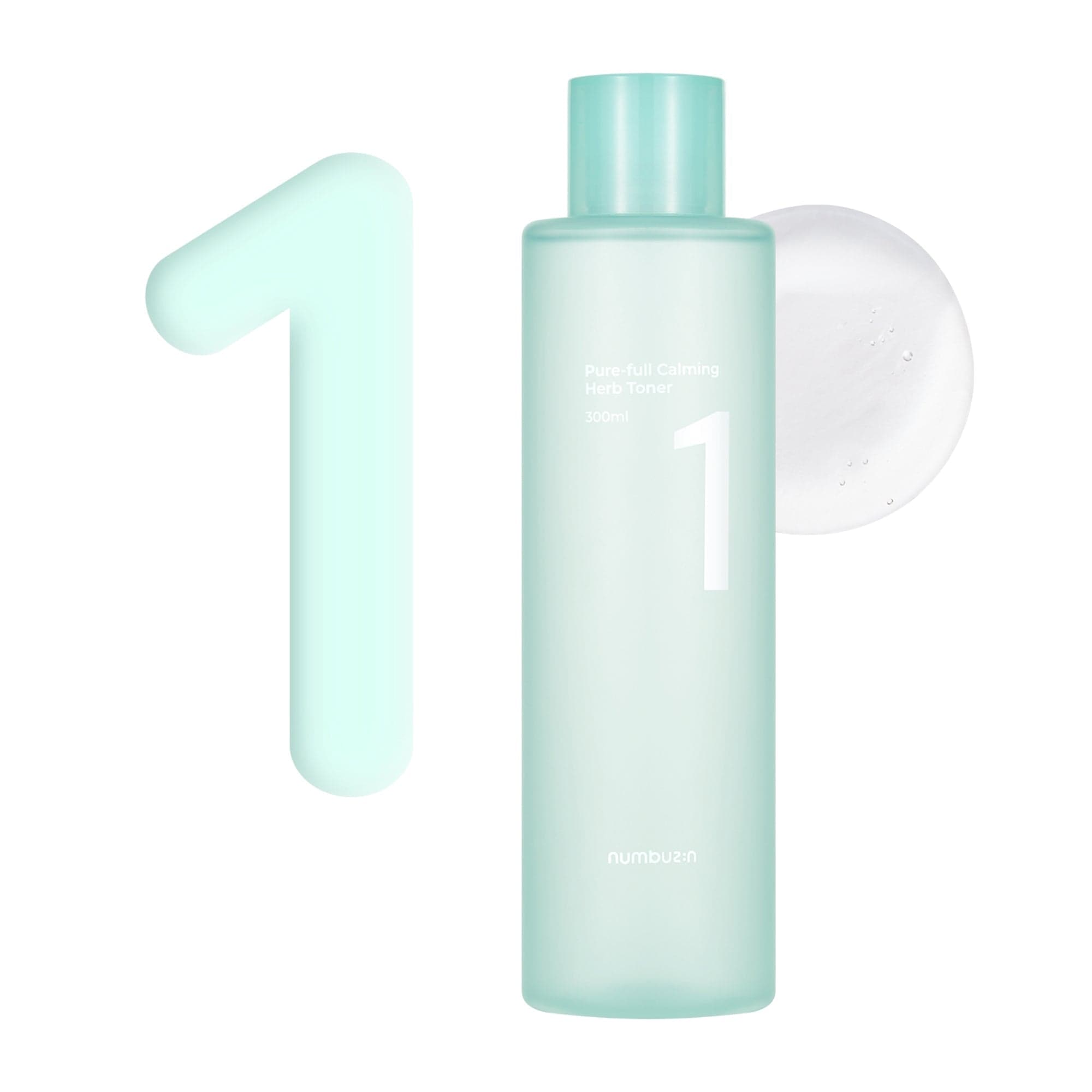 Тонер за кожа склонна към акне Numbuzin Pure-full Calming Herb Toner 300ml