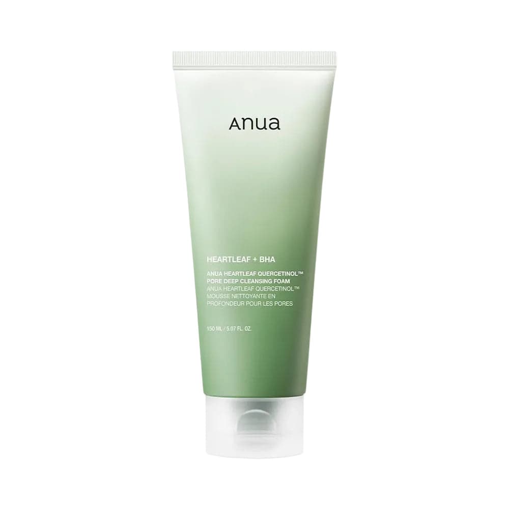 Почистваща пяна за свиване на порите ANUA Heartleaf Quercetinol Pore Deep Cleansing Foam 150ml