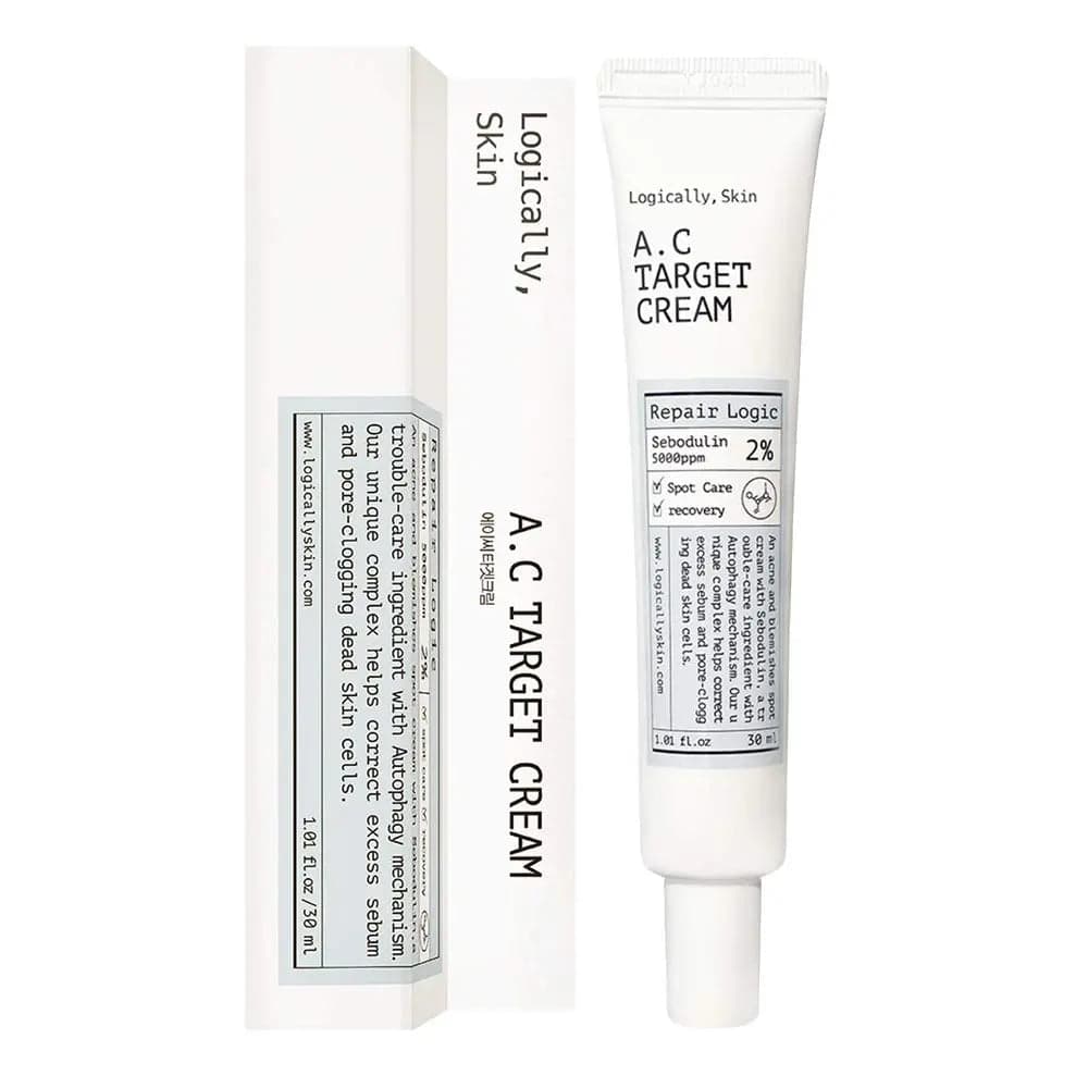 Крем за борба с петна и белезите от акне Logically, Skin A.C TARGET CREAM 30ml