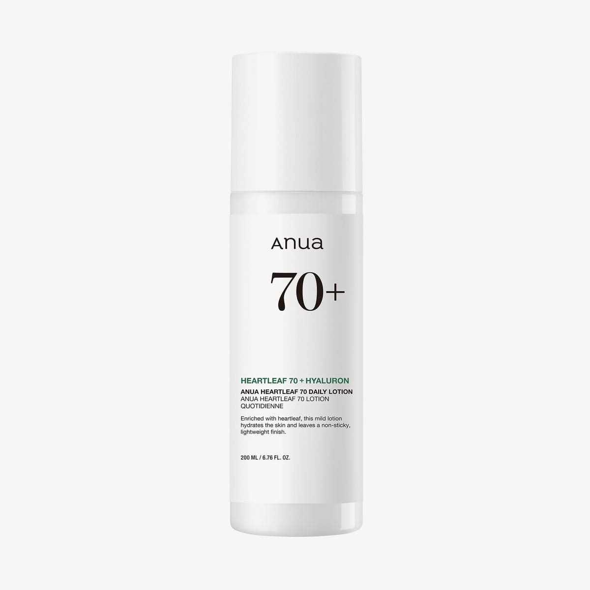 Хидратиращ лосион за лице Anua Heartleaf 70 + Hyaluron Anua Heartleaf 70 Daily Lotion 200ml