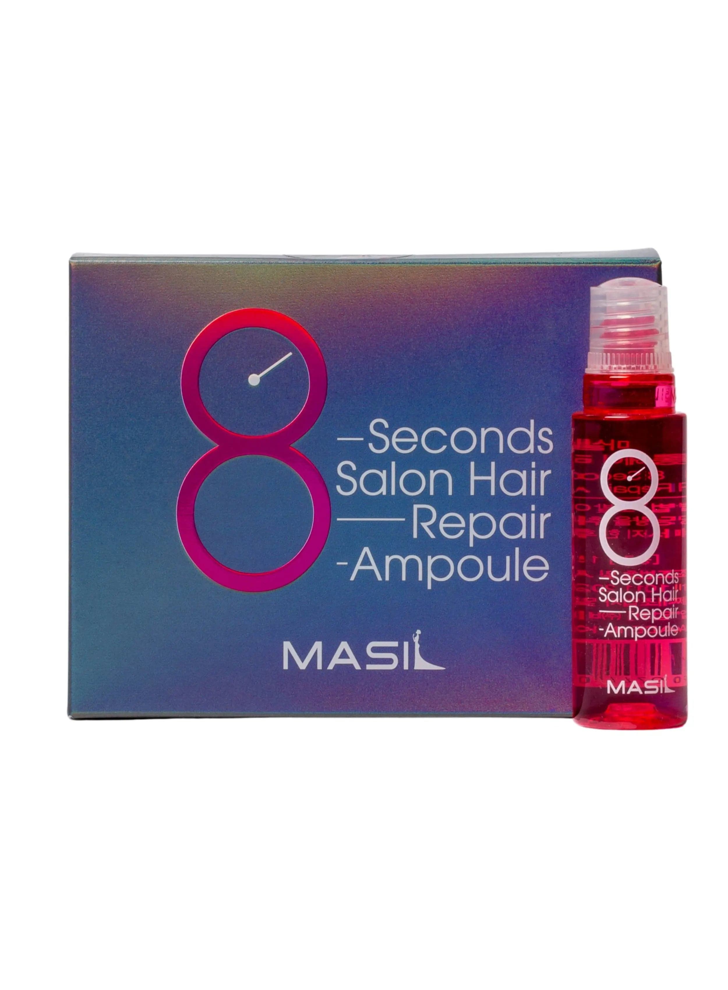 Силно концентриранаподхранваща маска Masil 8 -Seconds Salon Hair -Repair -Ampoule 20бр. 20x15ml