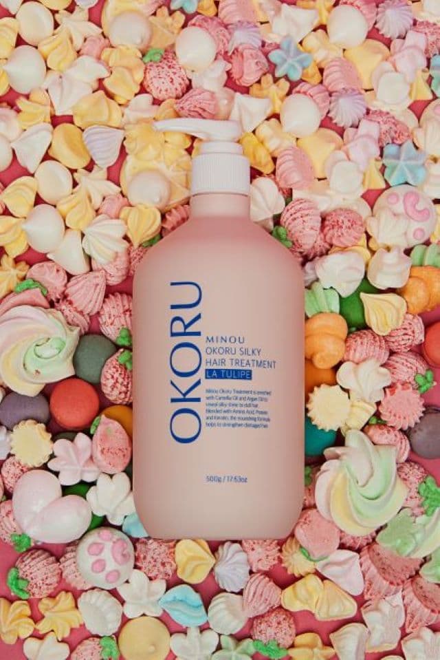 Балсам-терапия за коса и скалп лале Okoru Minou Okoru Silky Hair Treatment LA Tulipe TULIP 500ml