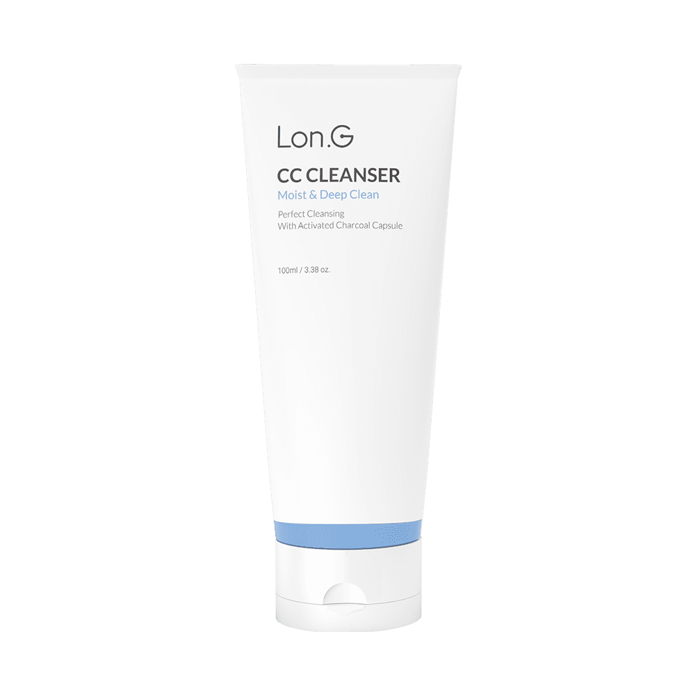 Почистващ гел за лице с капсули активен въглен Lon.G CC CLEANSER Moist & Deep Clean 100ml